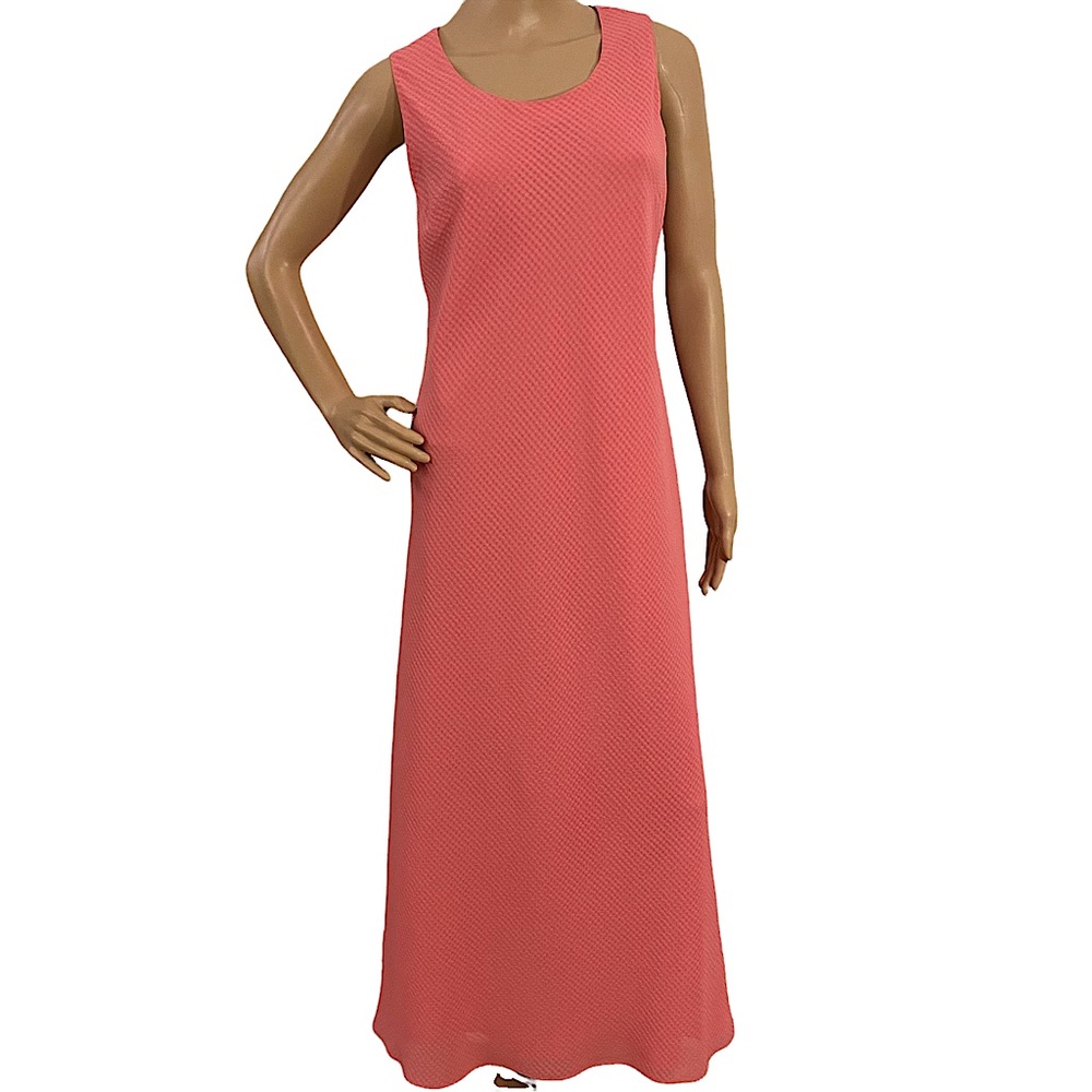 VINTAGE PLAZA SOUTH SHIFT MAXI DRESS  SZ 10
